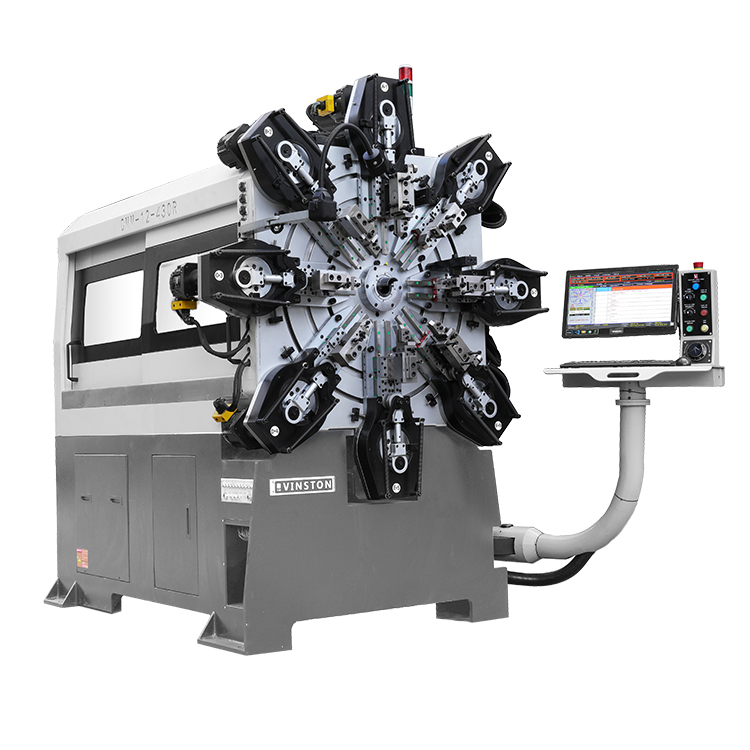 新款CMM-12-430R 转线机无凸轮12轴电脑多功能弹簧机